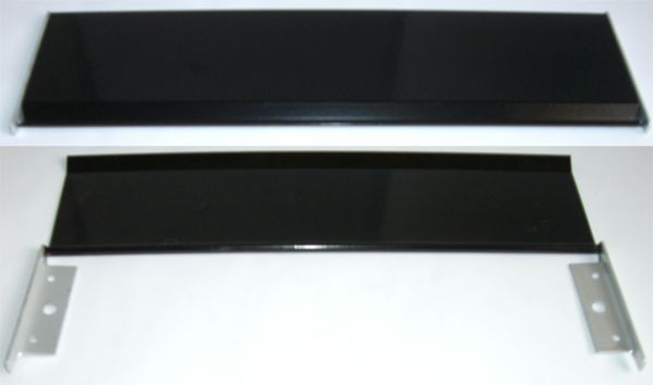  Letter Tidy 81x310mm Black