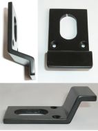  Cylinder Pull Oval 80x41mm Black