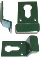  Cylinder Pull Euro 80x41mm Dark Green