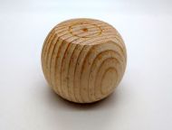  Bun Foot 60mm Softwood
