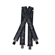 TOMAHAWK Braces Music Notes Black