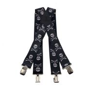  Braces Skull & Crossbones