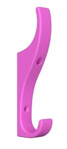  Gower Hat & Coat Hook Hot Pink 120mm