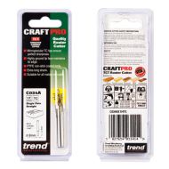 TREND C034AX1/4TC Single Flute 2.0mm Dia X 5mm Cut