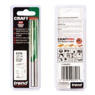 TREND C172X1/2TC Two Flute 12mm Dia X 63mm Cut