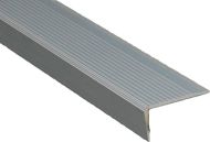  Stair Nosing Silver 37x13mm 2.7m