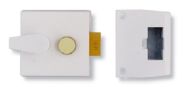 UNION JL1026-WE Cyl Rim Nightlatch Med Case Only White