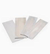 VERITAS Rectangular Scrapers Set4 Super-Hard