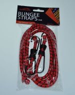 WARRIOR BDX1898C Bungee Straps 900mm Red