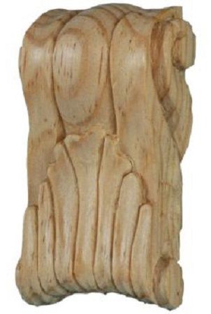 WILD GOOSE PN 670 Mini Bracket With Scroll And Leaf