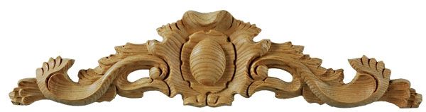 WILD GOOSE PN 748 Leaf Pediment Centre 100x440x20mm