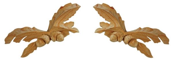 WILD GOOSE PN966 Medium Oakleaf With 2 Acorns 63x152x12mm