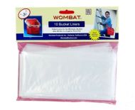 WOMBAT PAINT BUCKET 6309 Wombat Portapaint 10 Spare Polythene Liners