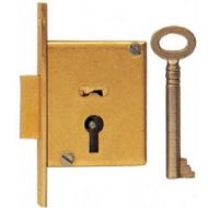  Cupboard Lock Mortice 2 Lever Left Hand 2 Keys