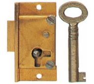  Showcase Lock Cut 1 Lever Left Hand 2 Key