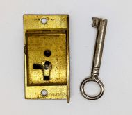  Cupboard Lock Cut 1 Lever 1.1/2 RH 1key