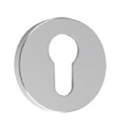 ZOO HARDWARE ZAA001SA Euro Escutcheon Push On (50x8) SAA