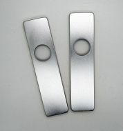 ZOO HARDWARE ZAA2SA Latch Cover Plates For Zaa Lever SAA