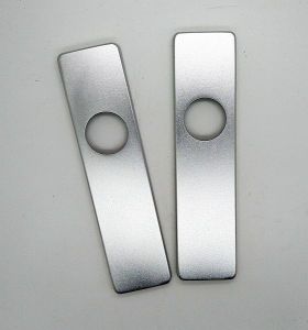 ZOO HARDWARE ZAA2SA Latch Cover Plates For Zaa Lever SAA