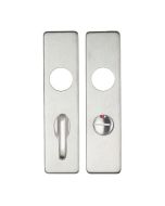 ZOO HARDWARE ZCS43SS Bathroom Cover Plates For Zcs Lever SS