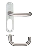 ZOO HARDWARE ZCSIP19SP Lever And Inner Plate (no Cover) Short SS