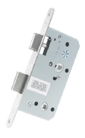 Bathroom Mortice Lock DIN Radius 78cc [8] 60/90mm SS (EACH)