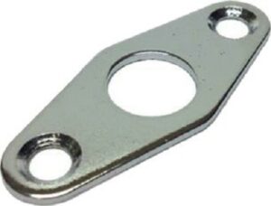 Budget Lock Plate Escutcheon Bright Zinc Plated (EACH)