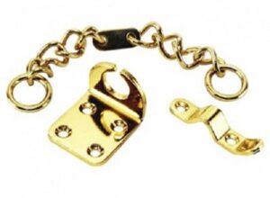 Door Chain Narrow Electro Brass (EACH)