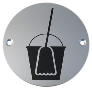 Cleaners Pictogram 76mm Disc SSS (EACH)