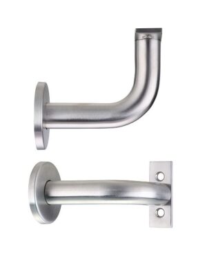 ZOO HARDWARE ZAS45SS Handrail Bracket 82mm (50mm Rose) SSS (EACH)
