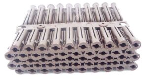 Plastic Wall Plug Brown (PK 100)