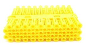 REISSER Plastic Wall Plug Yellow (PK 100)