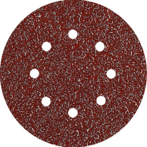 MIRKA Sanding Disc 125mm 8-Hole Velcro 40g (EACH)