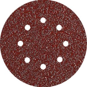 MIRKA Sanding Disc 125mm 8-Hole Velcro 80g (EACH)