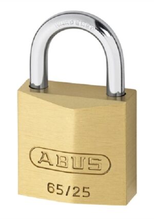 ABUS Brass Padlock Steel Shackle Ka 25mm (EACH)
