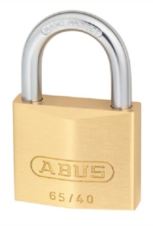 ABUS Brass Padlock Steel Shackle Ka 40mm (EACH)