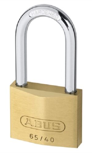 ABUS Brass Padlock 40mm Long Steel Shackle 40mm (EACH)