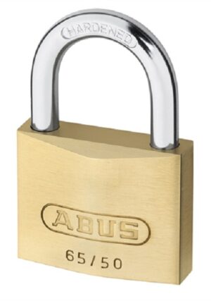 ABUS Brass Padlock Steel Shackle 50mm (EACH)