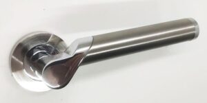 ACCESS HARDWARE Offset Lever On Rose 10mm Sprung Dzp (PAIR)