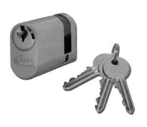 ASEC Oval Single Cylinder 35/10mm NP (EACH)