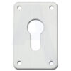 ASEC AS10570 Escutcheon Euro Screw Fix 45x70 SAA (PAIR)