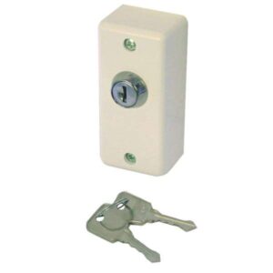 Narrow Style Key Switch White (EACH)