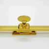 FRANK ALLART 8017/B PB Casement Stay 254mm Slide Polished Brass (EACH)