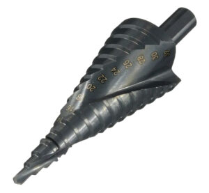 Step Drill 4-32mm 15 Step Spiral HSS (EACH)