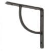 FROM THE ANVIL 83781 Plain Shelf Bracket 150 x 150mm Beeswax (EACH)