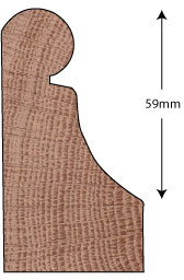 Architrave 71x46mm (METRE)
