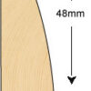 Architrave 71x21mm (METRE)