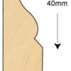Architrave 71x21mm (METRE)