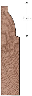 Skirting 120x21mm (METRE)