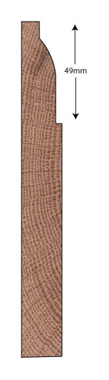 Skirting 170x21mm (METRE)